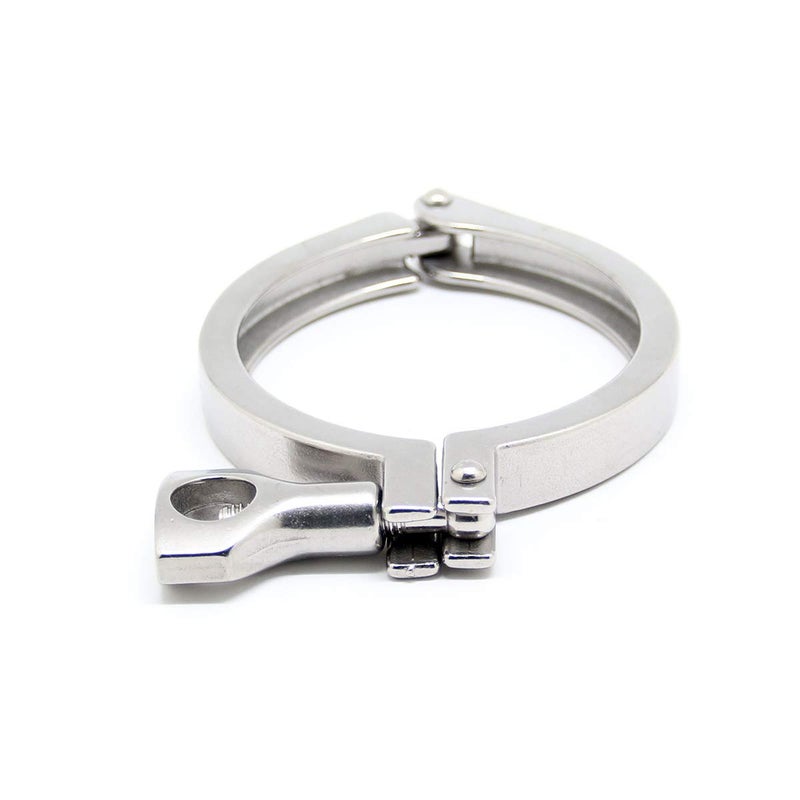 QiiMii 13MHHM Stainless Steel 304 Single Pin Heavy Duty Tri Clamp with Wing Nut for Ferrule TC 3"(3 Inch) - Image 4